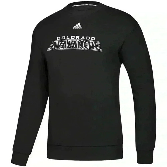 Adidas Colorado Avalanche adidas Must-Have Three-
Stripe Pullover Sweatshirt - Picture 2 of 9